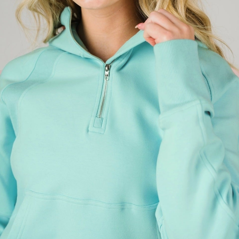 Zyia Sky Retreat Classic  1/4 Zip Hoodie (M) EUC - Picture 4 of 8